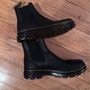 Dr. Marten Black Leather Chelsea Boots